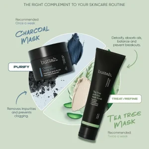 ماسک خاک رس چای سبز بوتا