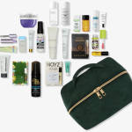 کیف ارایشی سبز مخمل